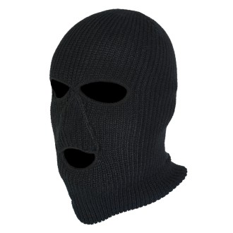 Norfin kukla Hat-Mask Knitted  Black