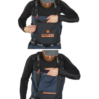Norfin prsačky Waders Pilot Bootfoot vel. 43-M