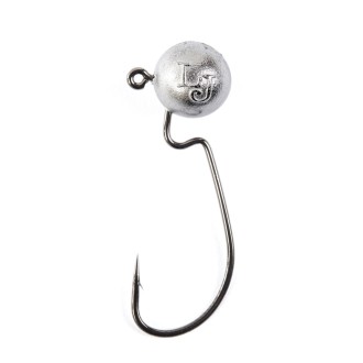 Lucky John Worm Jig Head #2, 2g, 4gb