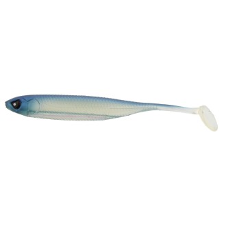 Lucky John 3D Makora Shad Tail 5" barva 001 4ks
