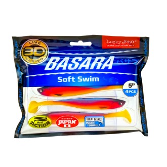 Lucky John 3D Basara Soft Swim 5" barva PG13 - 4ks