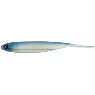 Lucky John 3D Makora Split Tail 4" barva 001 6ks