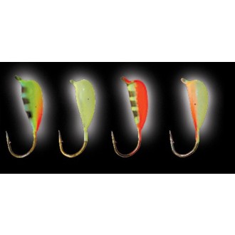 Lucky John Mormyshka NYMPH fluorescence 4mm