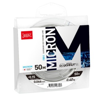 Lucky John vlasec Monofilament Line Micron 50m 0,066mm 0,40kg