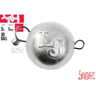 Lucky John jigová hlavička Lead Jig Ball 10g-4ks
