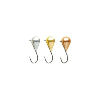 Lucky John Mormyshka Wolfram Tungsten Ice Jig Drop, barva 02