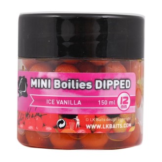 Mini Boilies in Dip LK Baits 12mm 150ml