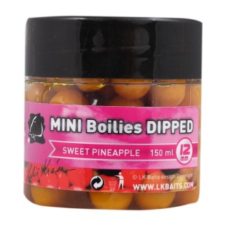 Mini Boilies in Dip LK Baits 12mm 150ml