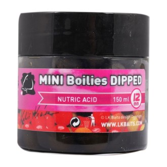Mini Boilies in Dip LK Baits 12mm 150ml
