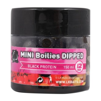 Mini Boilies in Dip LK Baits 12mm 150ml