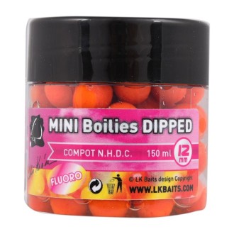 Mini Boilies in Dip LK Baits 12mm 150ml