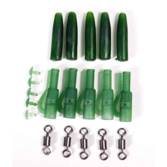 Carp set klip, krytka, obratlík 5ks