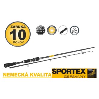 Přívlačové pruty SPORTEX Black Pearl GT-3 2-díl - 210 cm / 20g