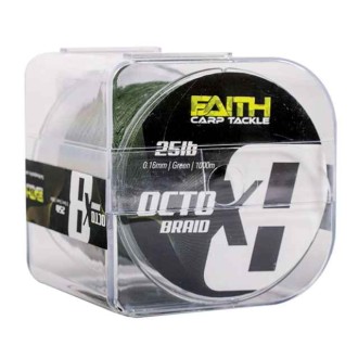 Pletená šňůra Faith Octox8 0,16mm / 1000m