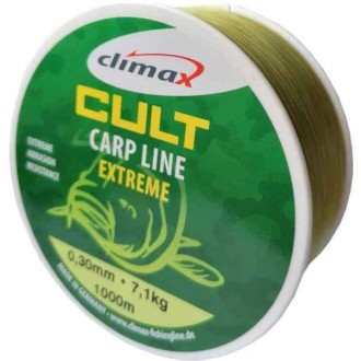 Silon CLIMAX CULT Carp Line Extreme mattolive 1000m