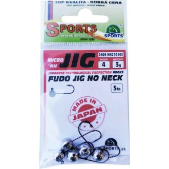 Fudo JIG bez nálitku č.4 balení 5ks