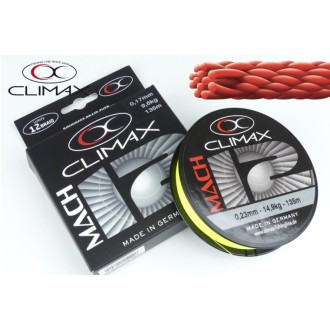 Přívlačová šňůra Climax Mach 12 fluo-yellow 135m