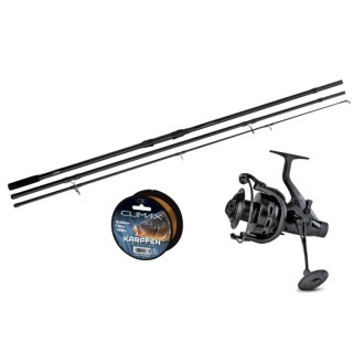 Kaprový set 3,6m/3Lbs+naviják BR8000+silon