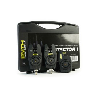 Sada signalizátorů FAITH Detector 1 s příposlechem 2+1 v kufříku