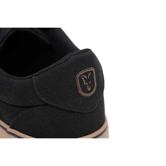 Boty Fox Black Canvas Shoe