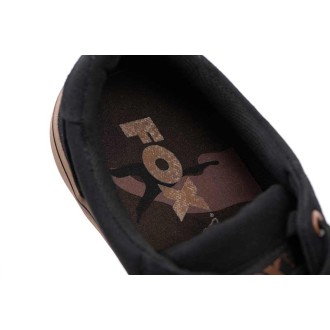 Boty Fox Black Canvas Shoe