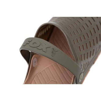 Pantofle Fox Khaki Clogs