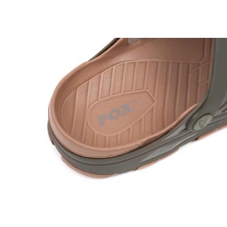 Pantofle Fox Khaki Clogs