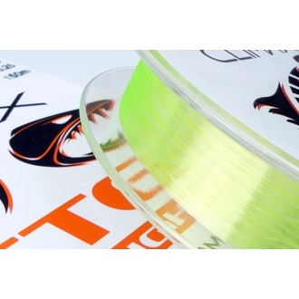 Přívlačový silon CLIMAX ESTER Japan Ultra Light žlutý 150m