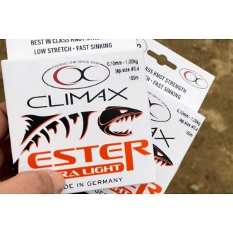Přívlačový silon CLIMAX ESTER Japan Ultra Light transparent 150m