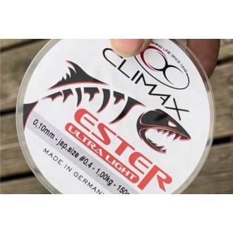 Přívlačový silon CLIMAX ESTER Japan Ultra Light transparent 150m
