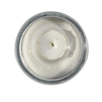 PowerBait® Trout Bait Natural Glitter Garlic 50g White