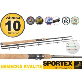 Sportex Xclusive Feeder NT Light - 2ks: 360cm / 40-80g M80