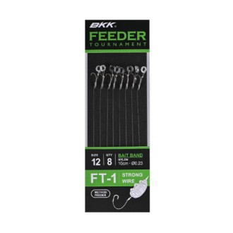 Návazec BKK Feeder Tournament FT-1 Bait Band Rigs 8ks