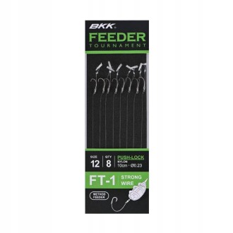 Návazec BKK Feeder Tournament FT-1 Push-Lock Rigs 8ks