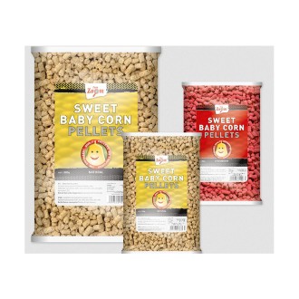 Sweet Baby Corn Pellets - 2500 g/Natural