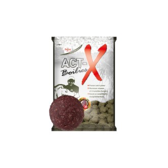 Act-X Boilies - 800 g/20 mm/Pálivé koření-Česnek