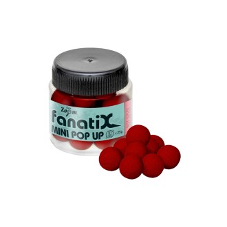 Fanati-X Mini Pop Up Boilies - 25 g/10 mm/Pálivé koření