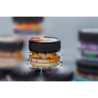 Duo Dumbels Wafters - 15 g/8x12 mm/Mango-Broskev