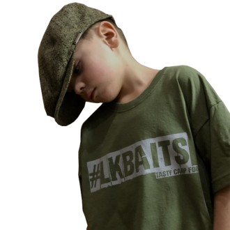 Dětské triko LK Baits světle zelené