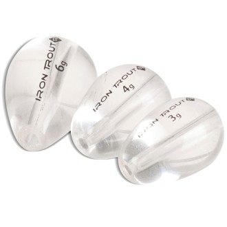 Iron Trout olovo T-Drop Ghost hmotnost 6g 1ks