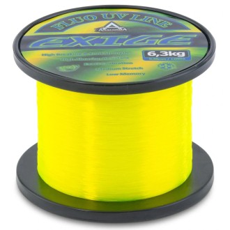 Anaconda vlasec Fluo Exige UV Carp Line 0,36mm 1200m