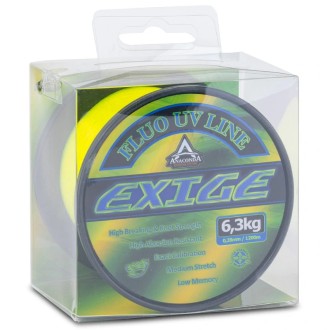 Anaconda vlasec Fluo Exige UV Carp Line 0,36mm 1200m