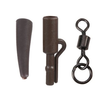 Anaconda sada 360 Flex Ring Swivel Safety LC Kit hnědá 5ks