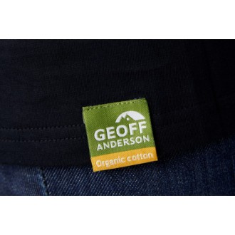Tričko Geoff Anderson Organic Tee pollution black