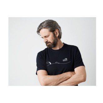 Tričko Geoff Anderson Organic Tee pollution black