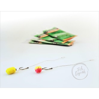 ZFISH Návazec Method Feeder Rig Spike Braid 5 ks