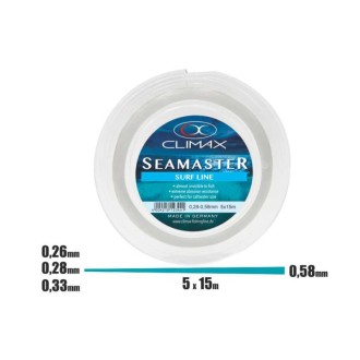Ujímaný silon CLIMAX Haruna Surf - 5 x15m
