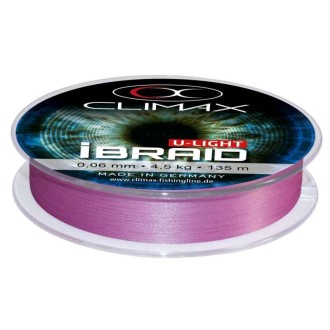 Pletená šňůra Climax iBraid U-Light fluo-fialová 135m