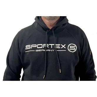 Mikina Sportex s kapucí černá