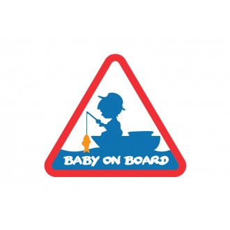 Nálepka Delphin Baby On Board